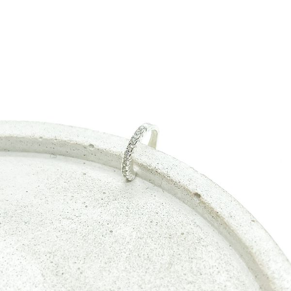 Piercing Fake Cravejado Basic em Prata 925