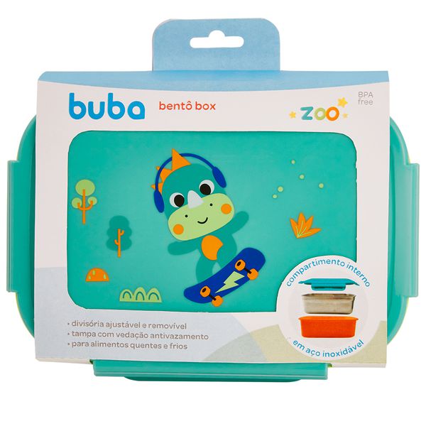 BENTO BOX BUBA ZOO DINO