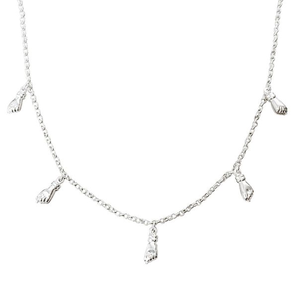 Colar Choker Figa Prata 925