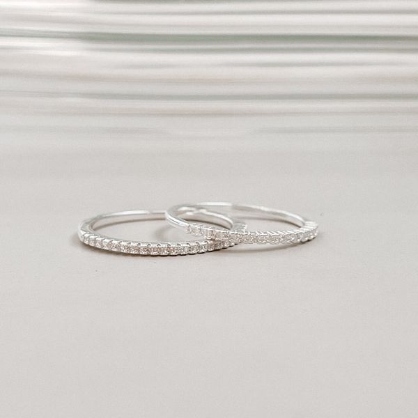 Anel Aparador Cravejado Nina Prata 925 