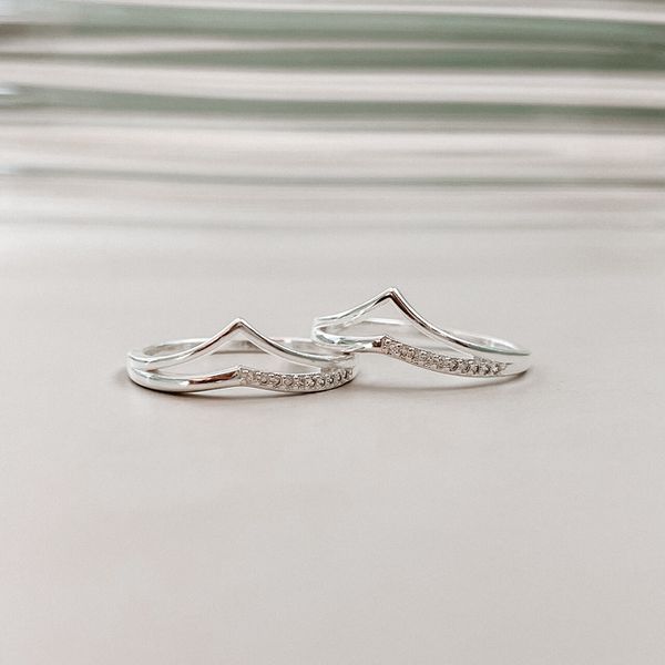 Anel Cravejado Bia Prata 925 