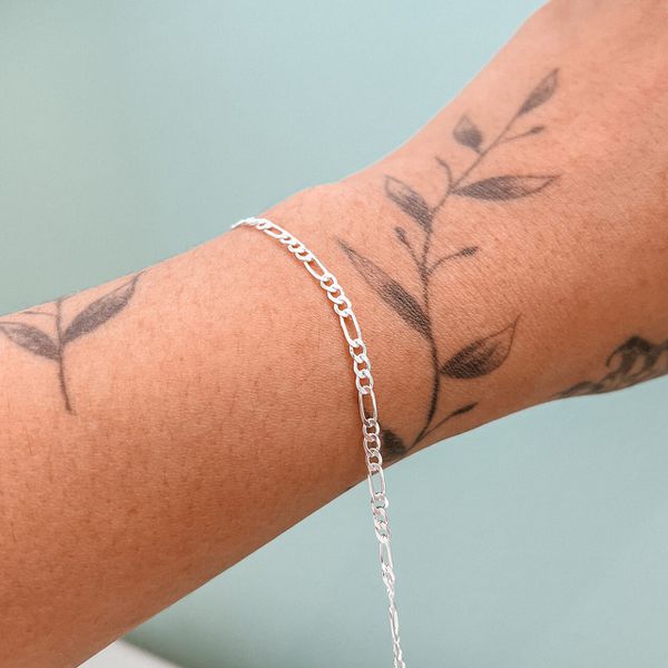 Pulseira Três Em Um Prata 925 