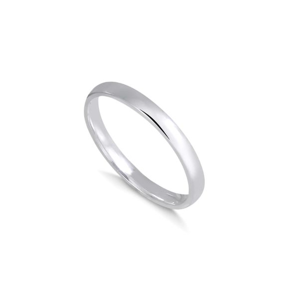Aliança de Namoro em Prata 925 - Minimalista 2,5MM