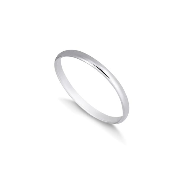 Aliança de Namoro em Prata 925 - Minimalista 2MM