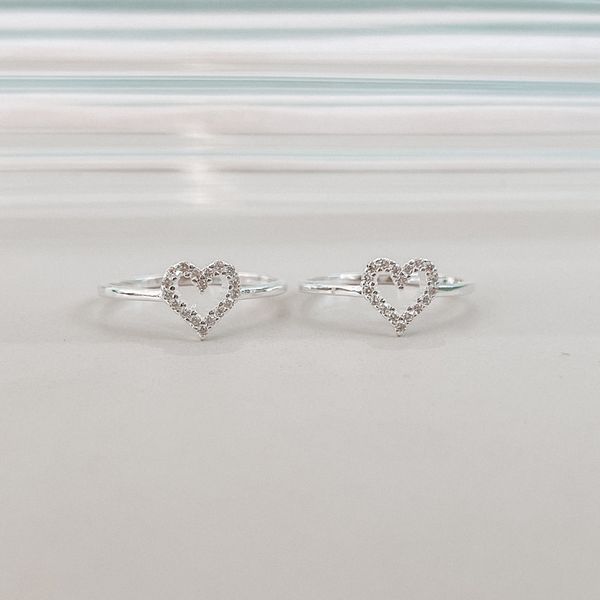 Anel Paixão Cravejado Prata 925 