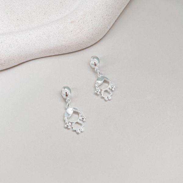 Berloque Menina Shine Prata 925 