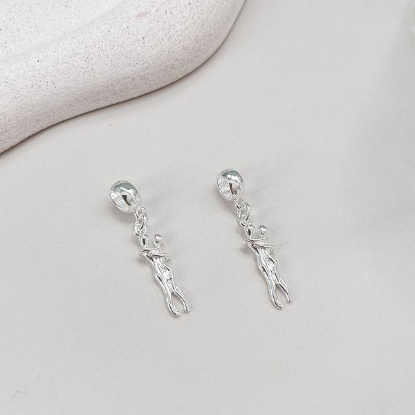 Berloque Casal Apaixonado Prata 925 