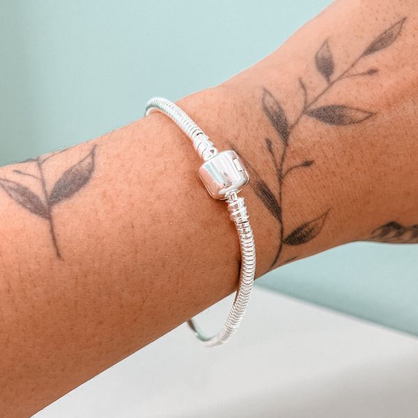 Pulseira Para Berloques Lisa 925