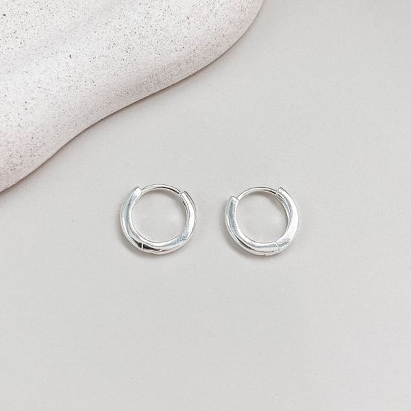 Argola Click Lisa G Prata 925 