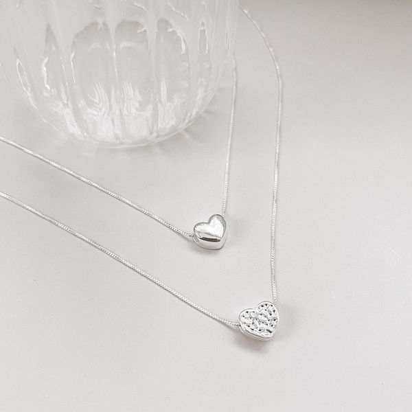 Colar Coração Galeria Shine Prata 925 