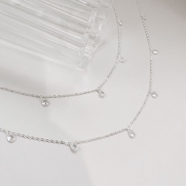 Choker Luna Cristal Prata 925 