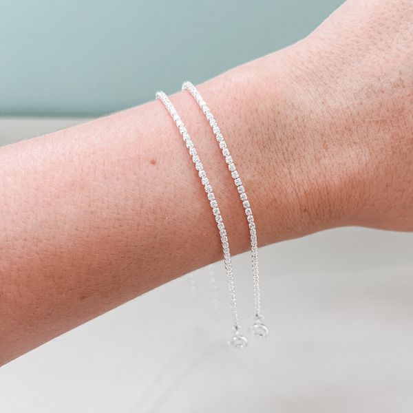 Pulseira Riviera Cristal Prata 925