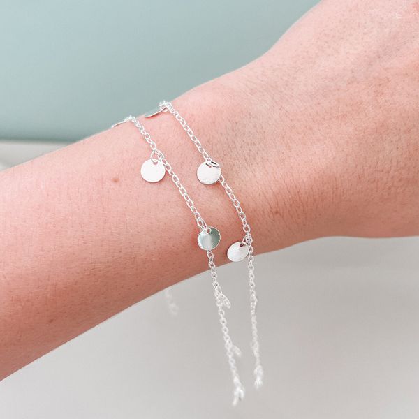 Pulseira Medals Prata 925 