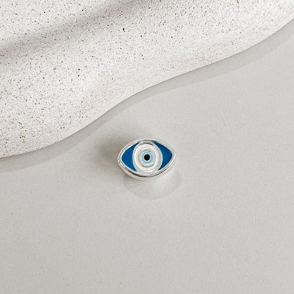 Berloque Separado Olho Grego Prata 925 