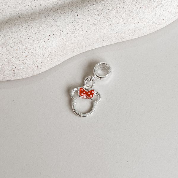 Berloque Minnie Prata 925 