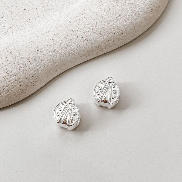 Berloque Separador Joaninha Prata 925