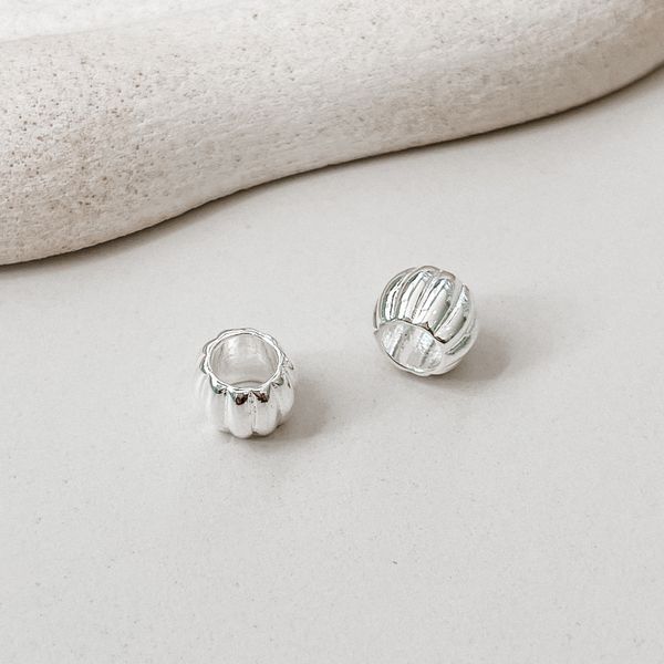 Berloque Separador Trabalhado Prata 925 