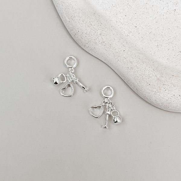 Berloque Peso E Coração Academia Prata 925 