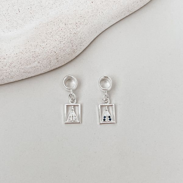 Berloque Nossa Senhora Prata 925 