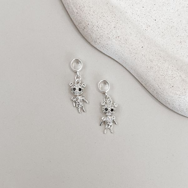 Berloque Urso Prata 925 