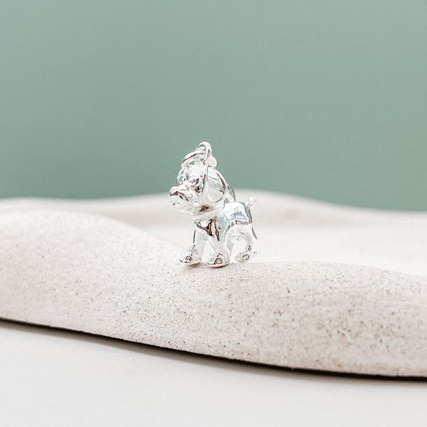 Berloque Cachorrinho Prata 925
