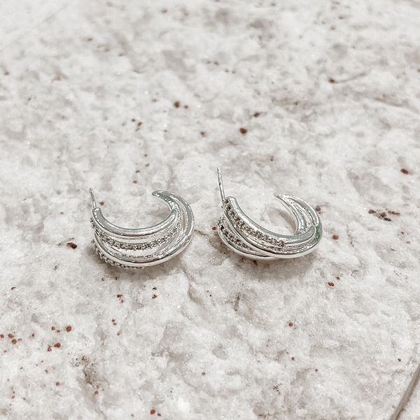 Brinco Luna Prata 925