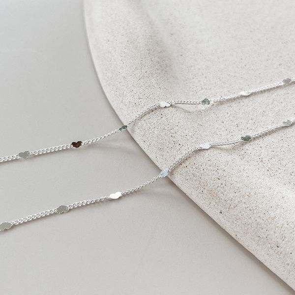 Pulseira Coração Laminado Prata 925