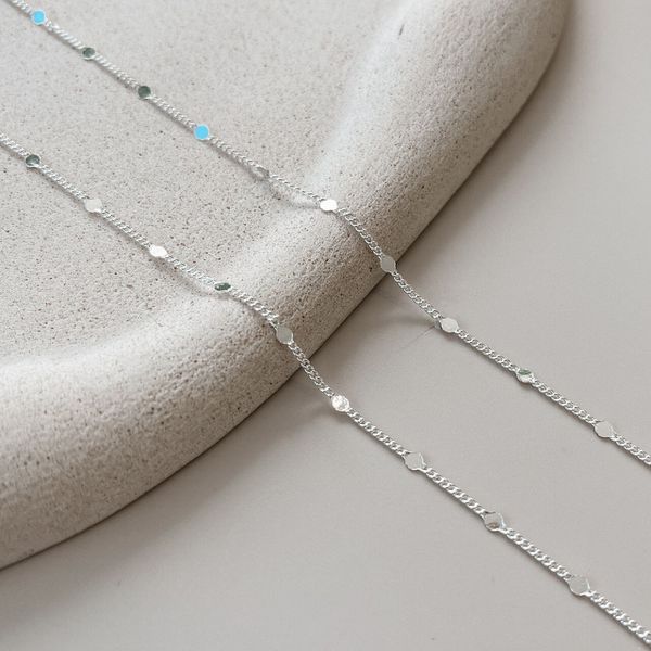 Pulseira Bolinhas Laminadas Prata 925