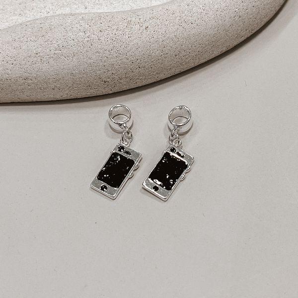 Berloque Celular Prata 925