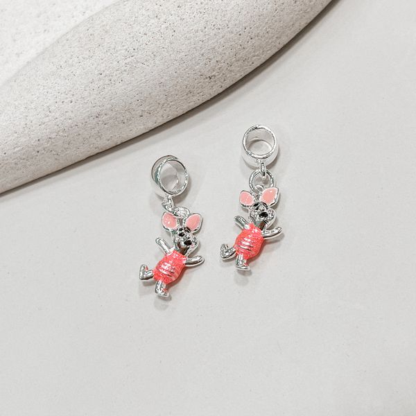 Berloque Leitão Prata 925 