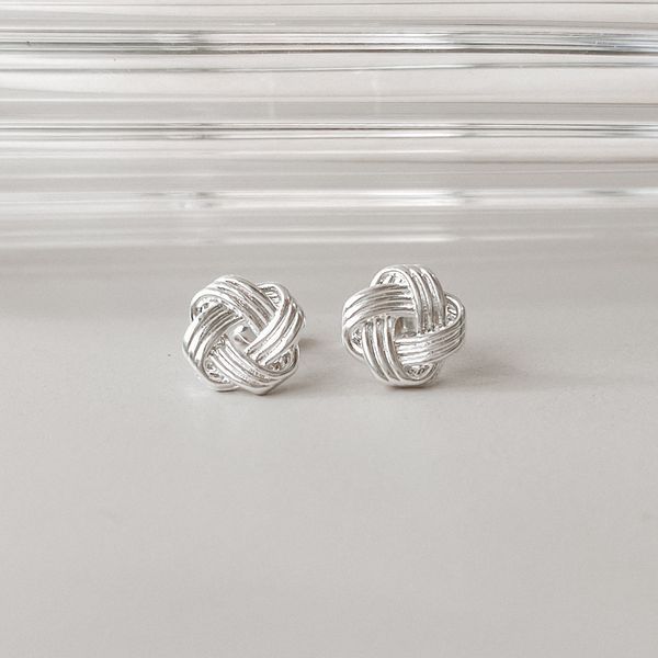 Brinco Entrelaços Prata 925