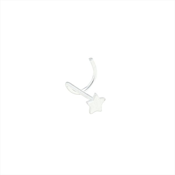 Piercing De Nariz Estrela Em Prata 925 