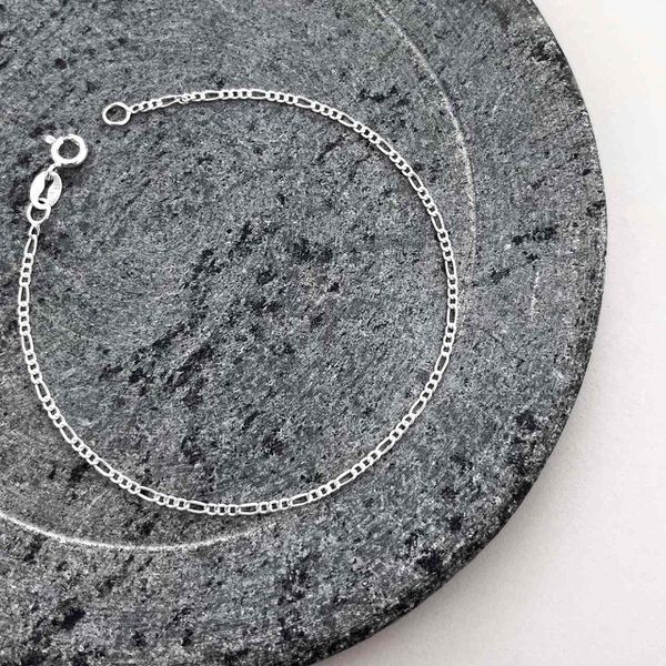 Pulseira 3 x 1 Fina Prata 925 