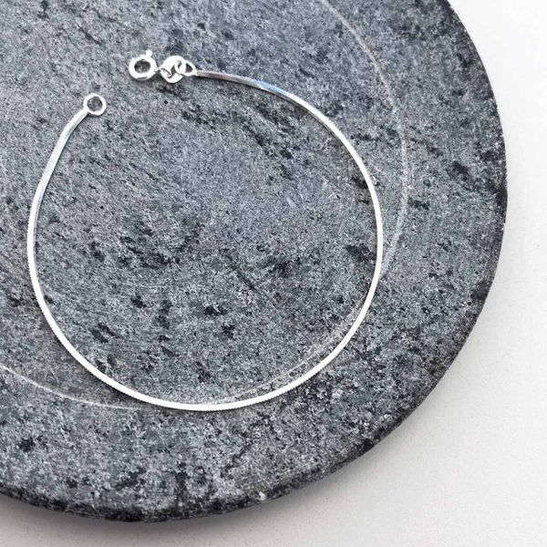 Pulseira Laminada Prata 925