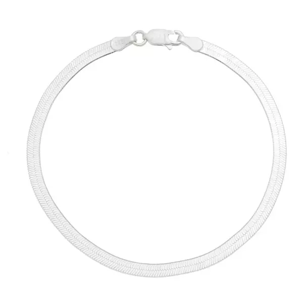 Pulseira Fita Prata 925