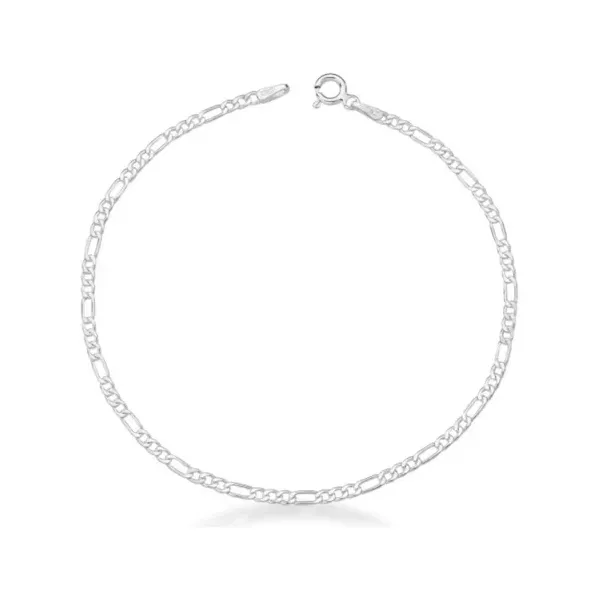 Pulseira 3 x 1 Fina Prata 925 