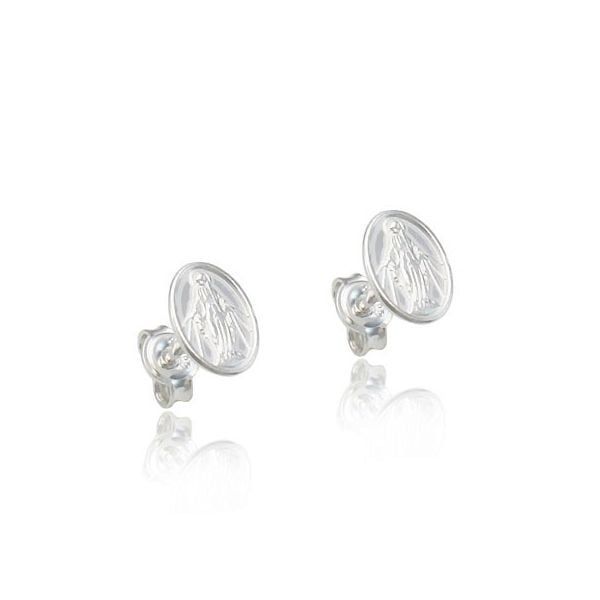 Brinco Nossa Senhora Das Graças Prata 925 