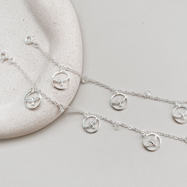 Pulseira Espirito Santo Prata 925