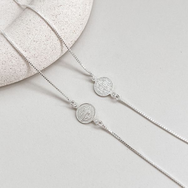 Pulseira São Bento Prata 925