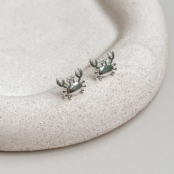 Brinco Caranguejo Prata 925