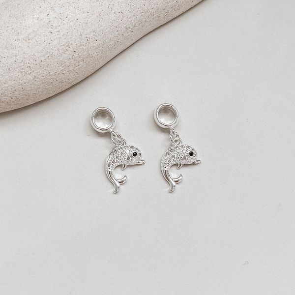 Berloque Golfinho Prata 925