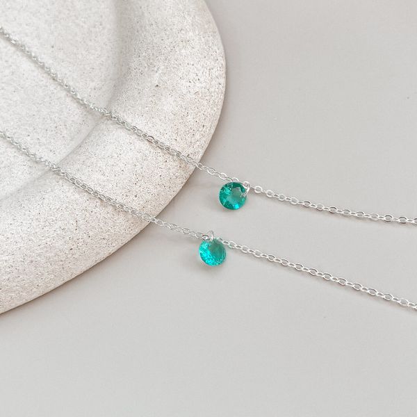 Pulseira Ponto De Luz Turmalina Prata 925 