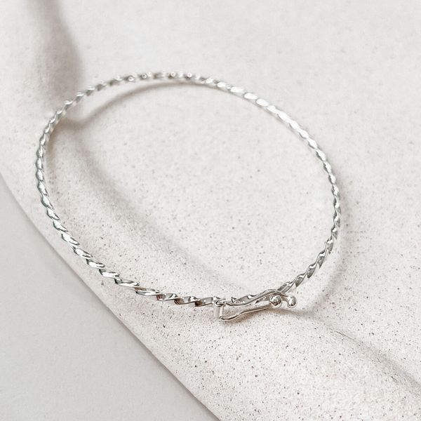 Bracelete Trançado Prata 925 