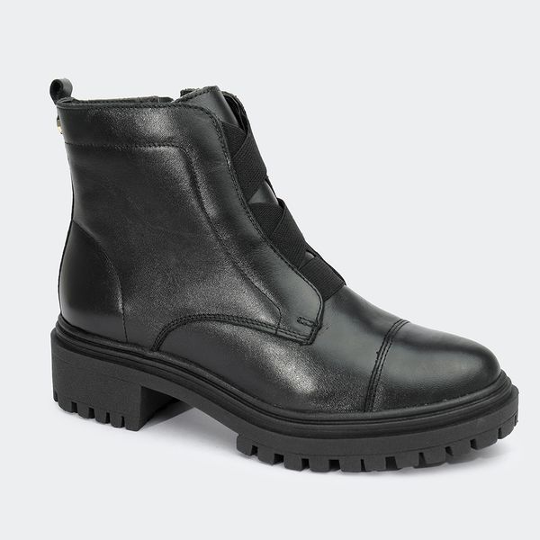 Coturno Street Cano Curto Preto Villa Griffe 