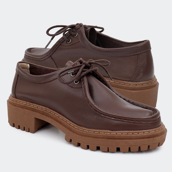 Mocassim Santorini Marrom Villa Griffe Villa Griffe