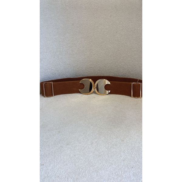 Cinto Elástico Lua - Marrom