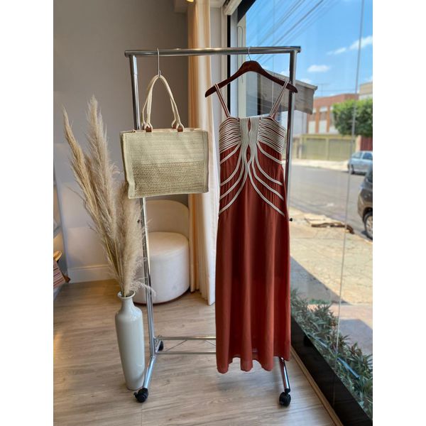 Vestido Naval - Coral