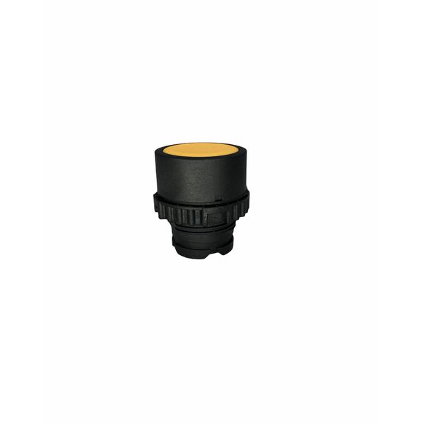 Frontal Botão Faceado Weg 22mm Amarelo S/ Flange Csw-bf3