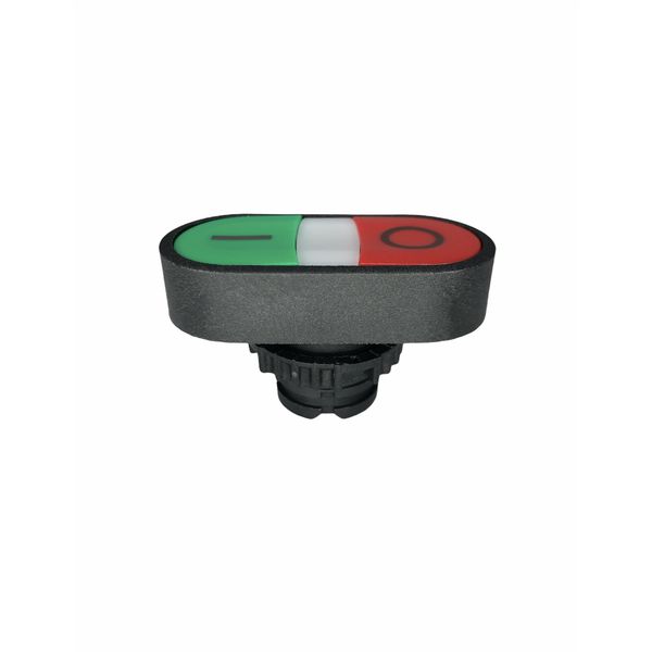 Frontal Botão Duplo Verde/vermelho Weg 22mm S/ Flange Csw