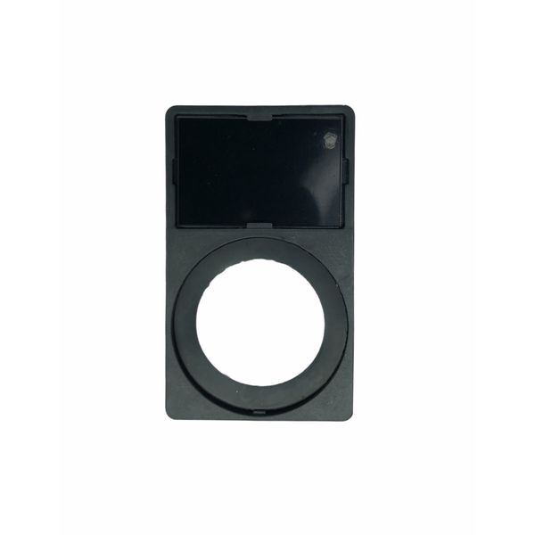 Porta Plaqueta + Plaqueta Cega S/ Grav. P/ Botões 22mm Weg